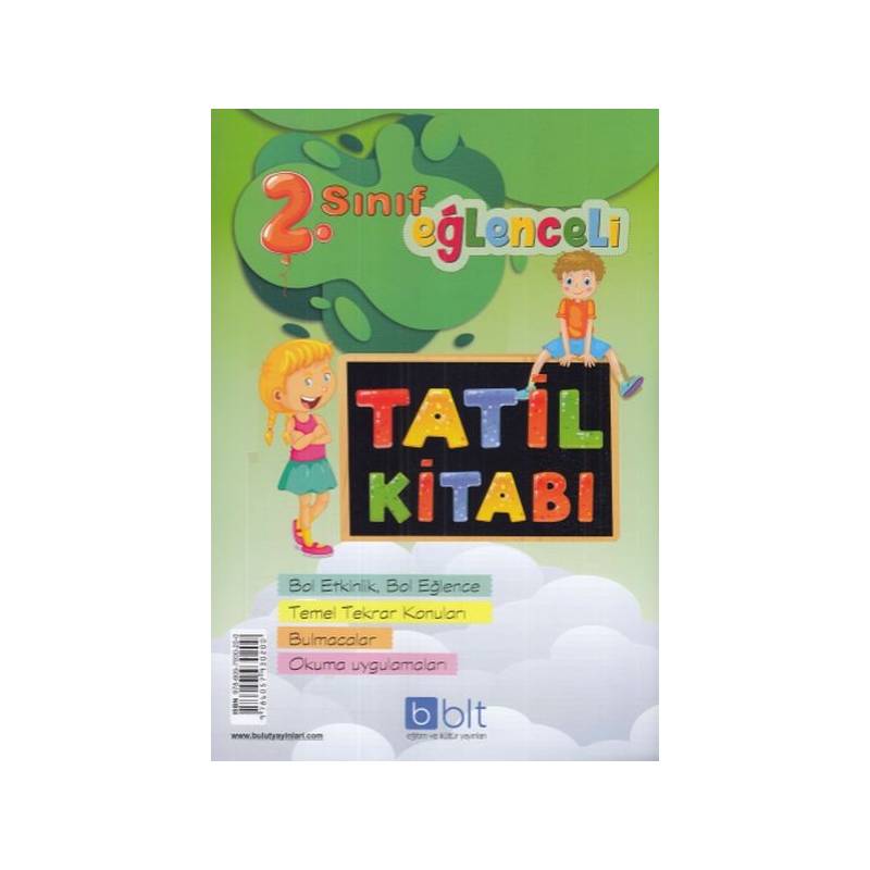 Bulut 2. Sınıf Eğlenceli Tatil Kitabı Yeni