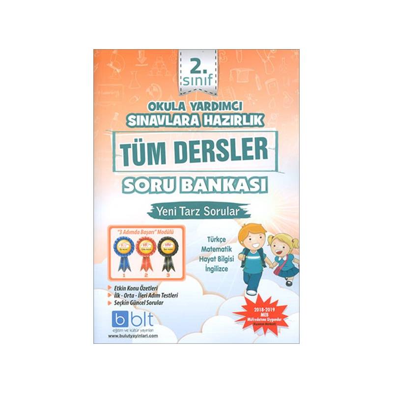 Bulut 2.sınıf Tüm Dersler Soru Bankası Yeni
