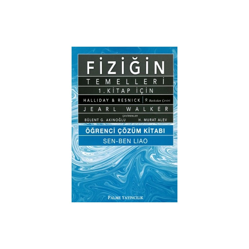 Fiziğin Temelleri 1.kitap İçin Öğrenci Çözüm Kitabı