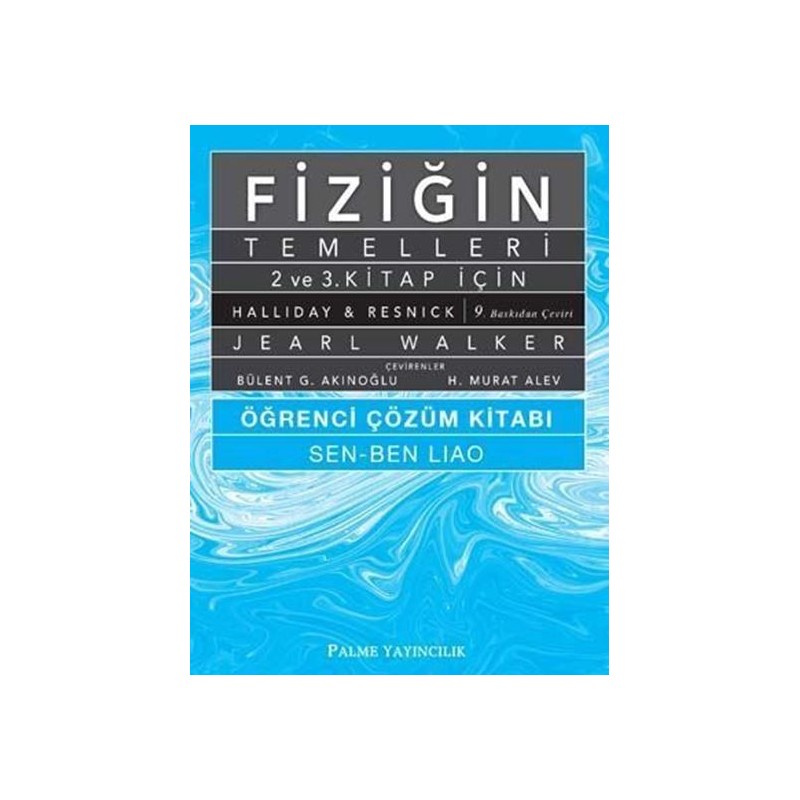 Fiziğin Temelleri 2. Ve 3. Kitap Için Öğrenci Çözüm Kitabı