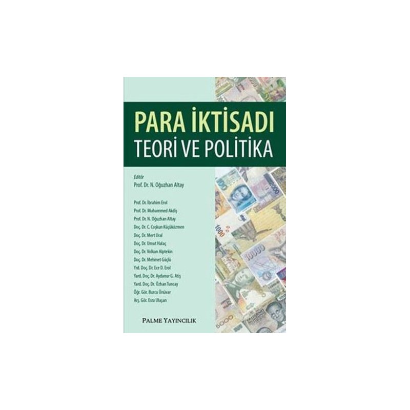 Para İktisadı Teori Ve Politika Para İktisadı Teori Ve Politika