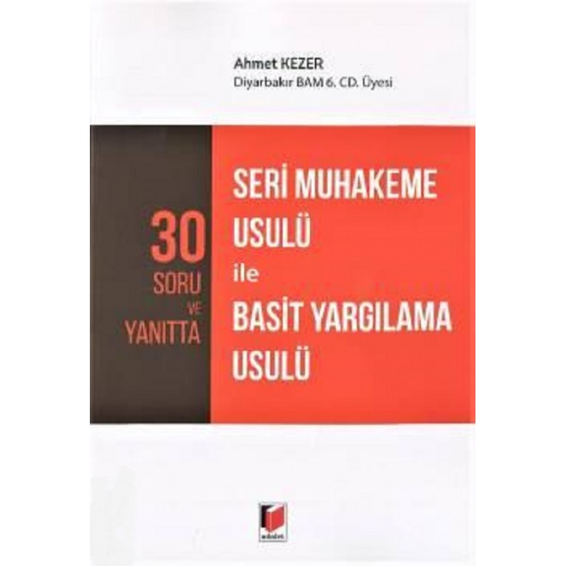 30 Soru ve Yanıtta Seri...