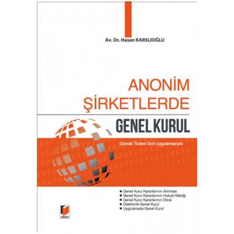 Anonim Şirketlerde Genel...