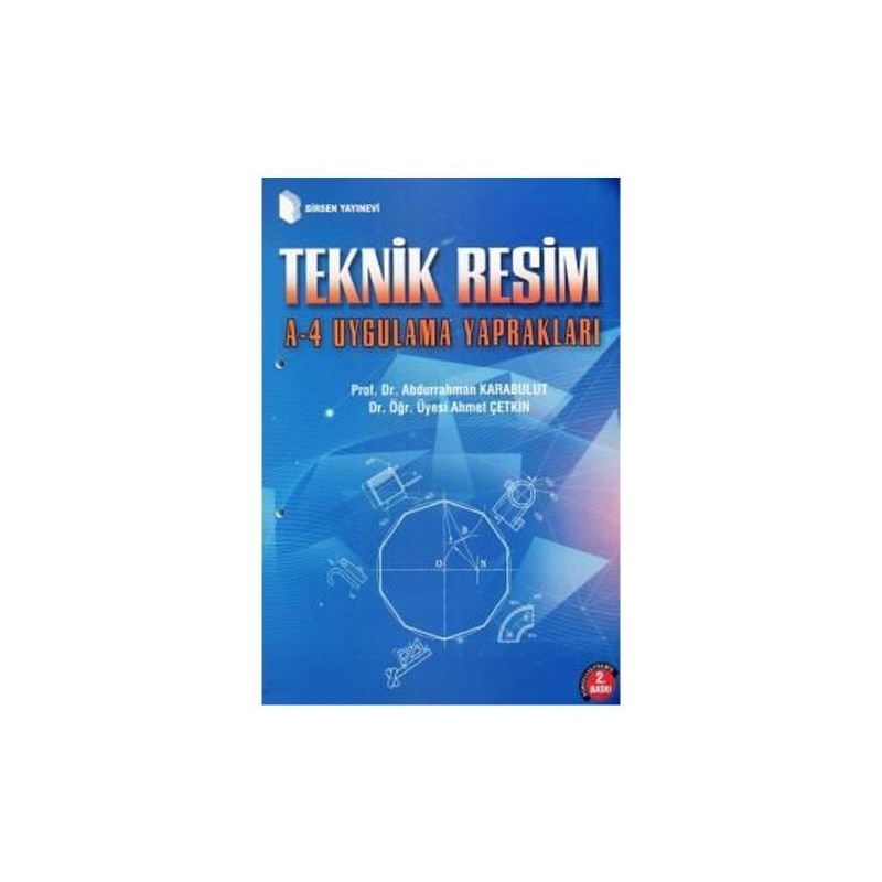 Teknik Resim A-4 Uygulama Yaprakları