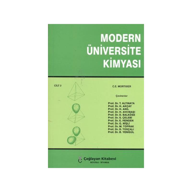 Modern Üniversite Kimyası Cilt 2