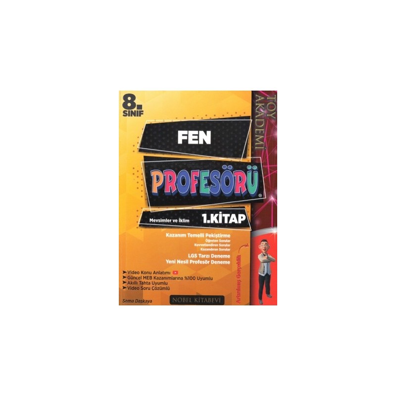 8. Sınıf Fen Profesörü 1.kitap Mevsimler Ve İklim  Lgs