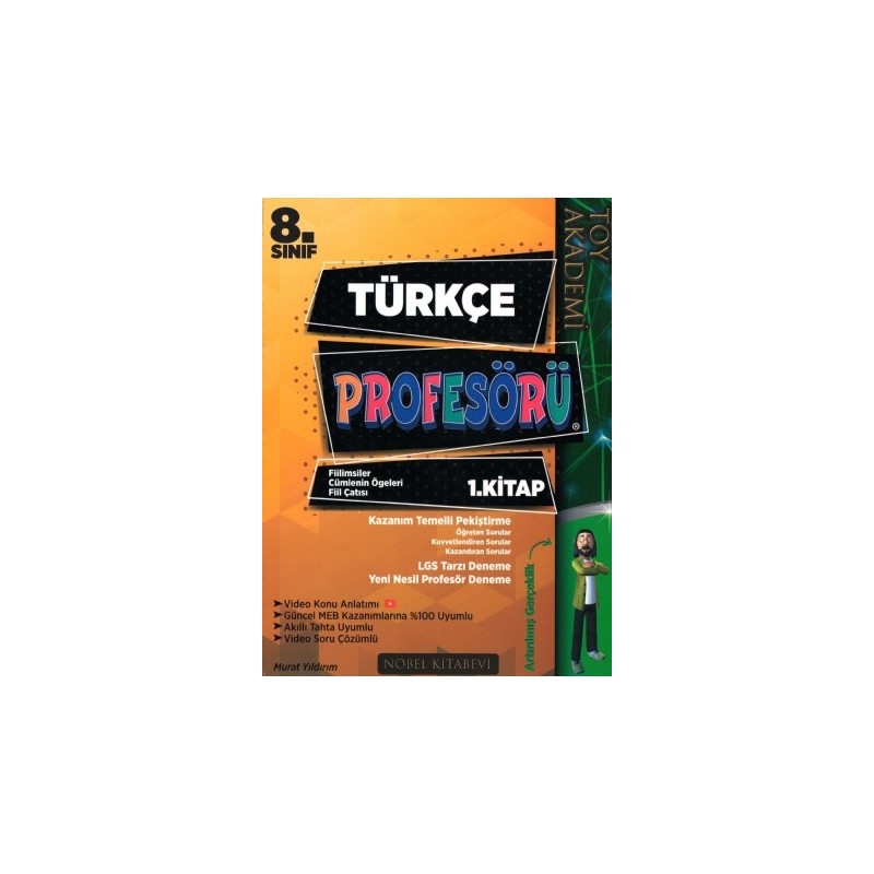 8. Sınıf Türkçe Profesörü 1.kitap Fiilimsiler-Cümlenin Ögeleri-Fiil Çatısı