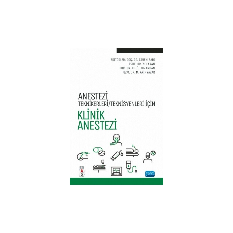 Anestezi Tekniker/teknisyenleri İçin Klinik Anestezi