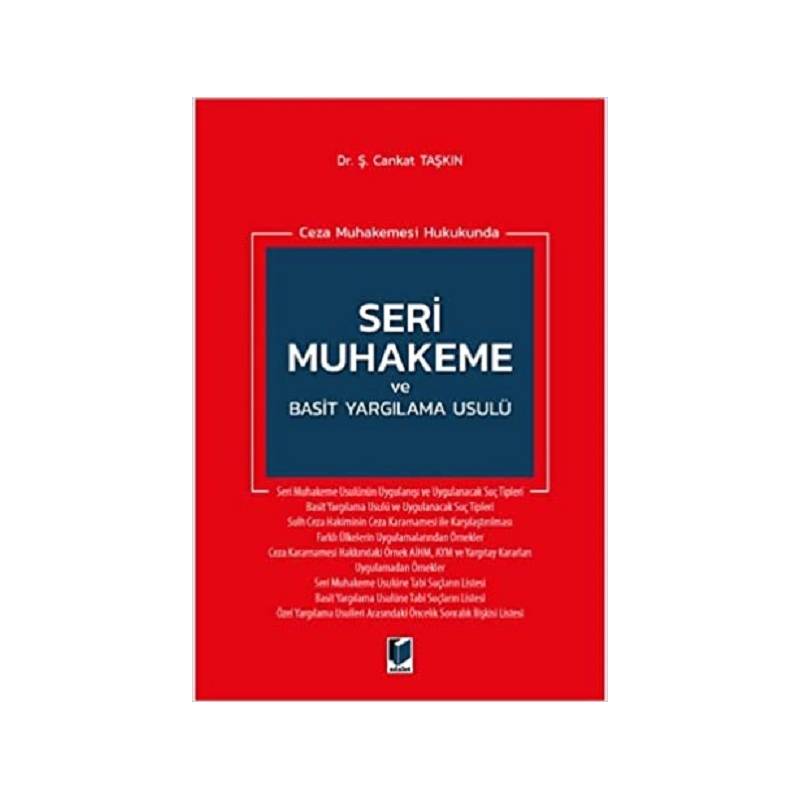 Ceza Muhakemesi Hukukunda...