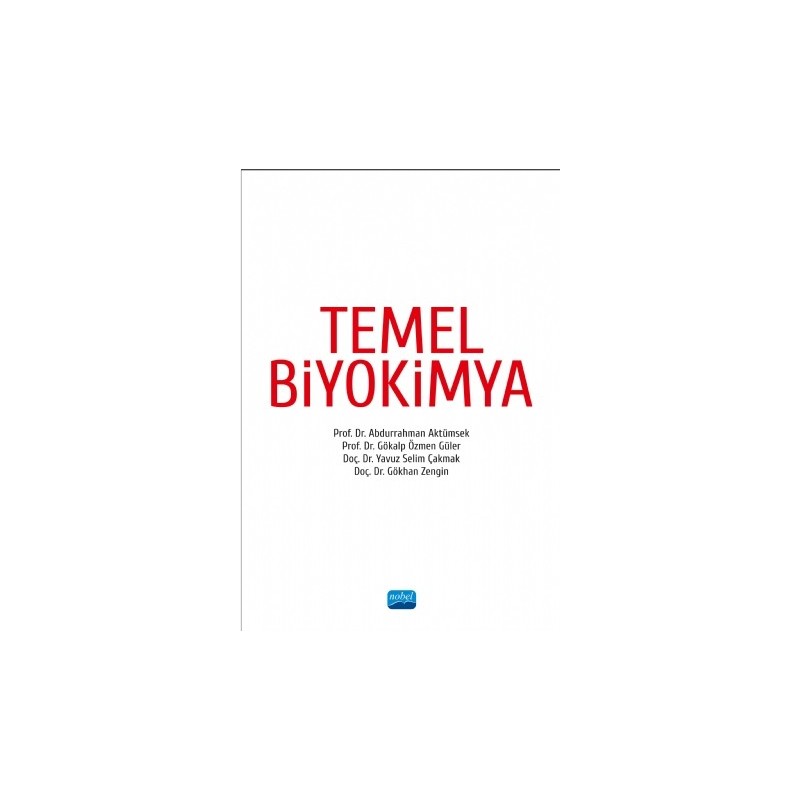 Temel Biyokimya Temel Biyokimya