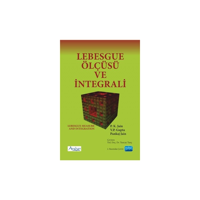 Lebesgue Ölçüsü Ve İntegrali - Lebesgue Ölçüsü Ve İntegrali -