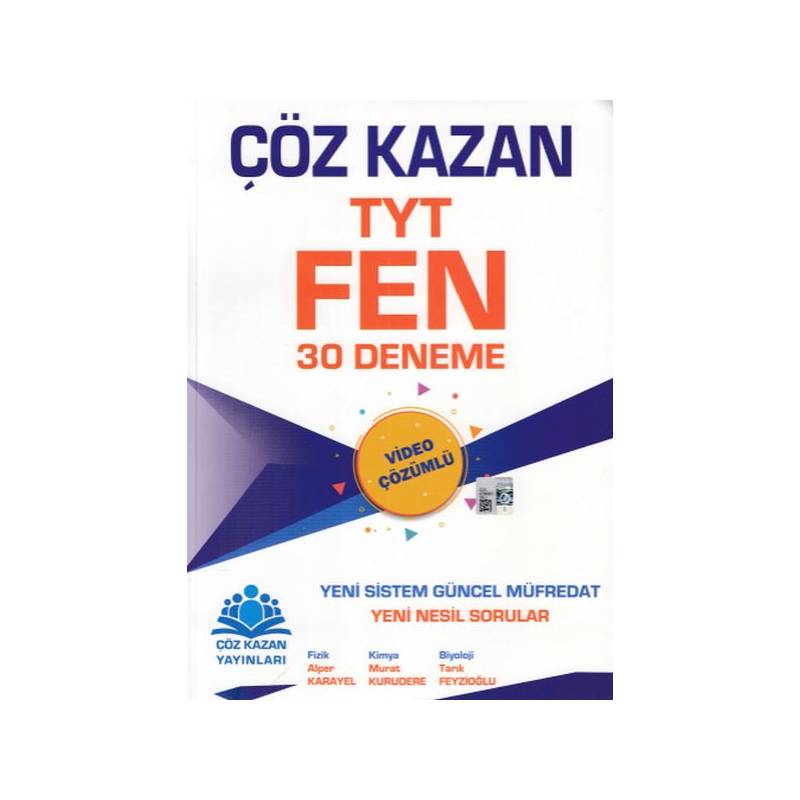 Çöz Kazan Tyt Fen 30 Deneme Yeni