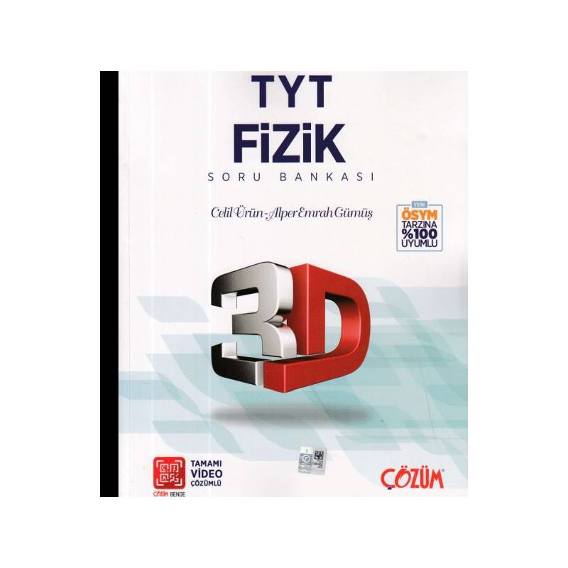 Çözüm 3D Tyt Fizik Tamamı Video Çözümlü Soru Bankası