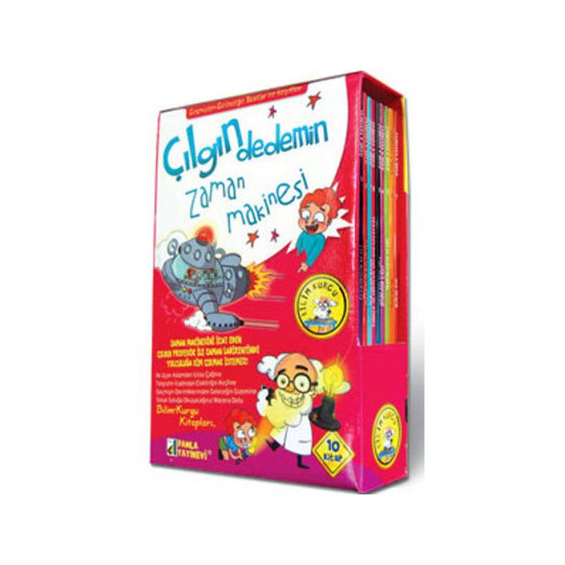 Çılgın Dedemin Zaman Makinesi İcatlar Ve Keşifler 10Kitap 2. Ve 3. Sınıflar İçin