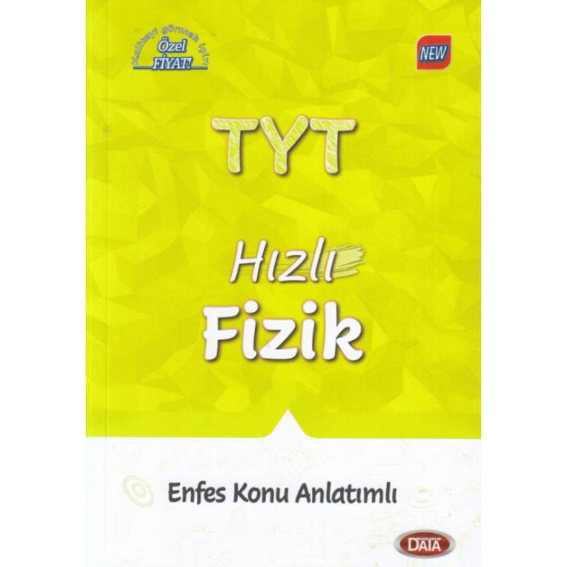 Data Tyt Hızlı Fizik Enfes Konu Anlatımlı Yeni