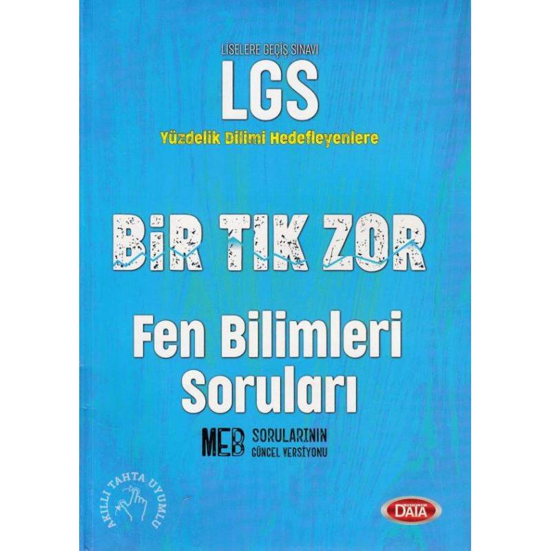 Data Lgs Bir Tık Zor Fen Bilimleri Soruları Yeni