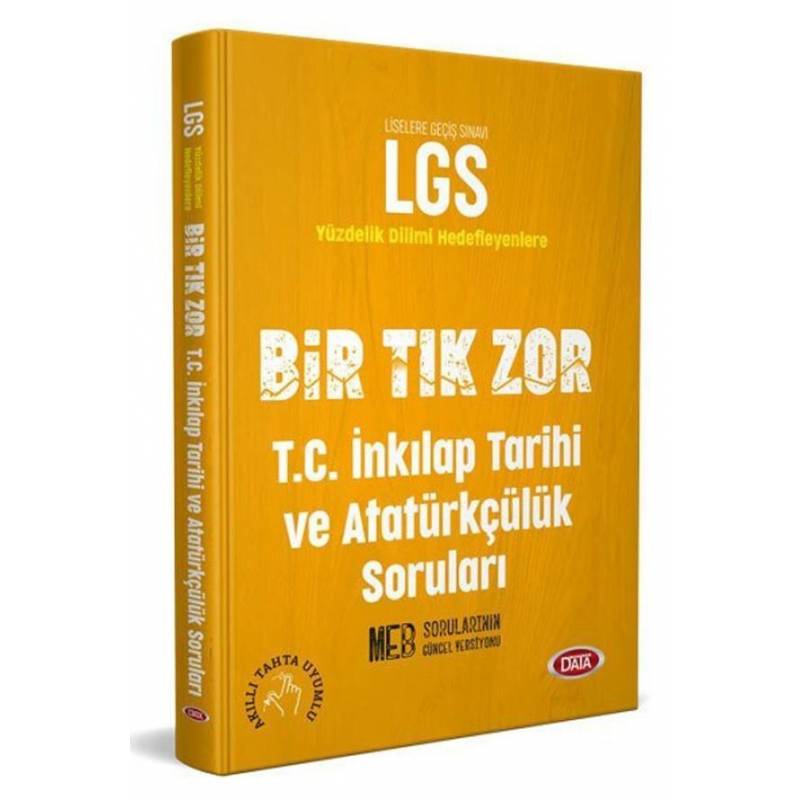 Data 8. Sınıf Lgs Bir Tık Zor T.c. İnkılap Tarihi Ve Atatürkçülük Soruları