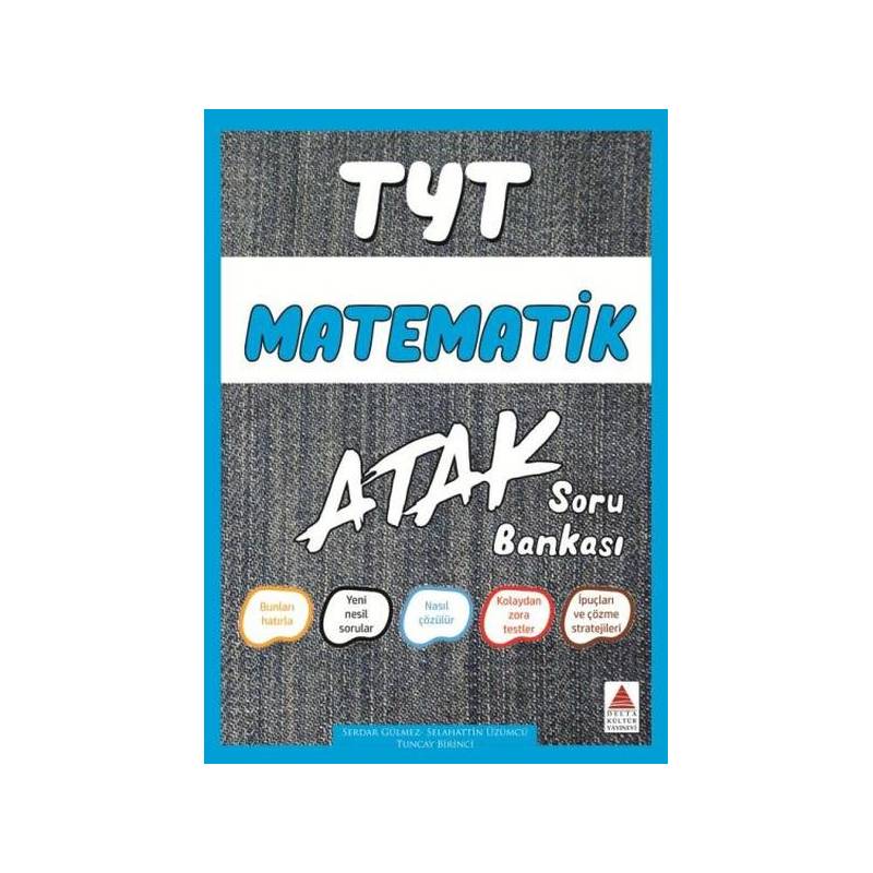 Delta Tyt Matematik Atak Soru Bankası Yeni