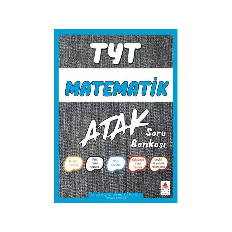 Delta Tyt Matematik Atak Soru Bankası Yeni