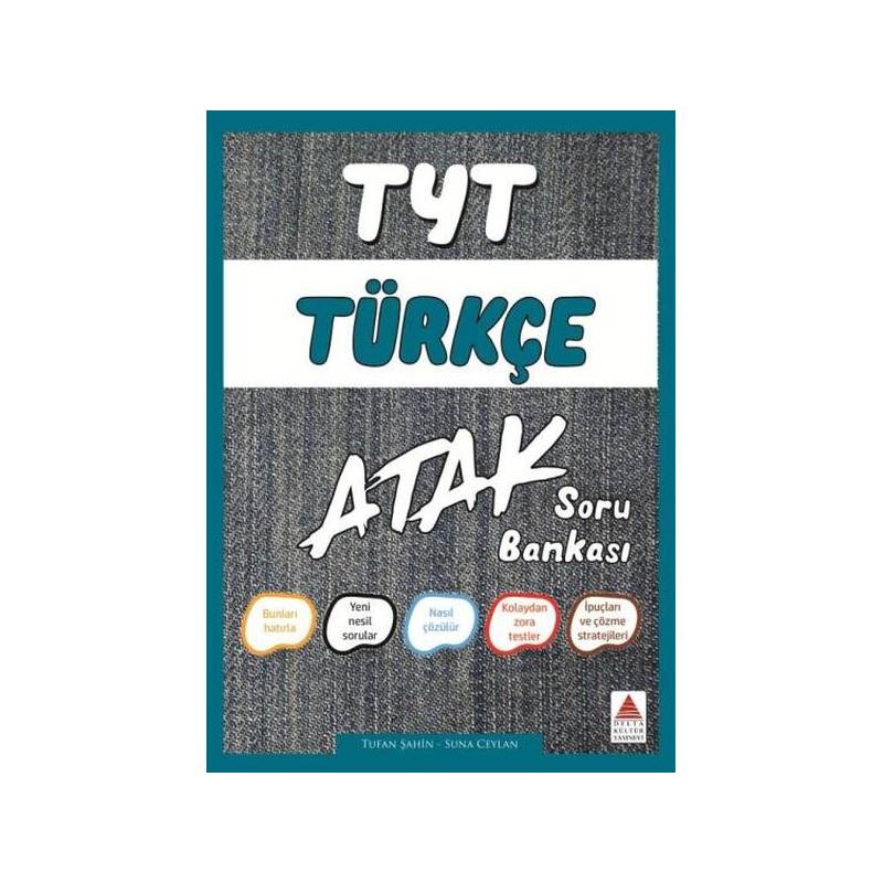 Delta Tyt Türkçe Atak Soru Bankası Yeni