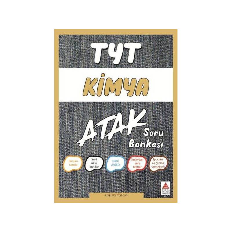 Delta Tyt Kimya Atak Soru Bankası Yeni