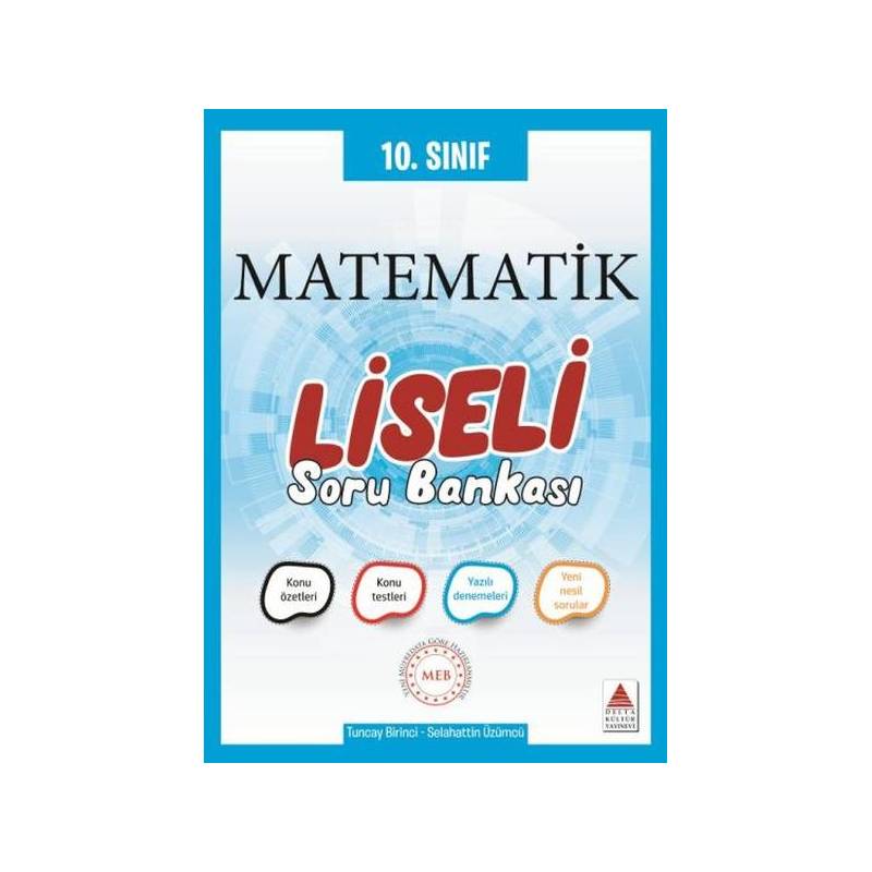 Delta 10. Sınıf Matematik Liseli Soru Bankası Yeni