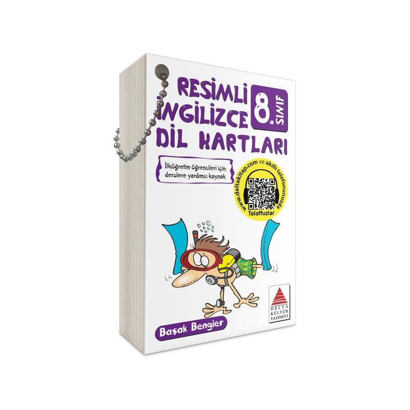 Resimli İngilizce Dil Kartları 8. Sınıf