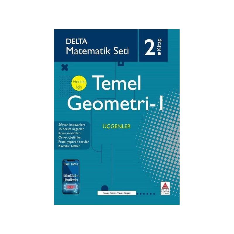 Delta Matematik Seti 2.kitap Herkes İçin Temel Geometri 1