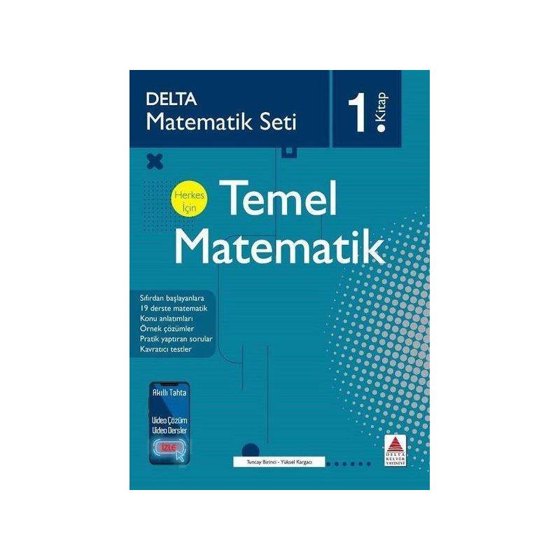 Delta Matematik Seti 1.kitap Herkes İçin Temel Matematik