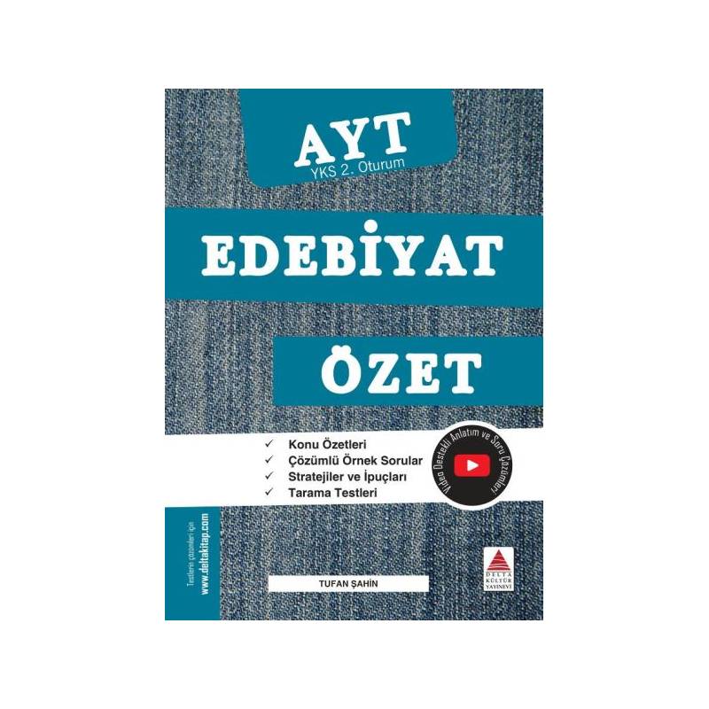 Delta Kültür Yks 2. Oturum Edebiyat Özet