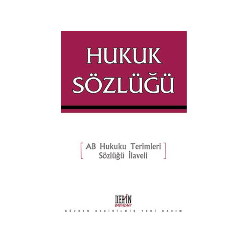 Hukuk Sözlüğü