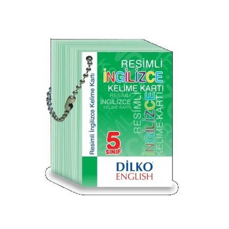 Dilko 5. Sınıf İngilizce Kelime Kartı