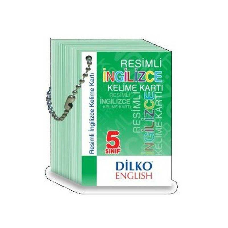 Dilko 5. Sınıf İngilizce Kelime Kartı