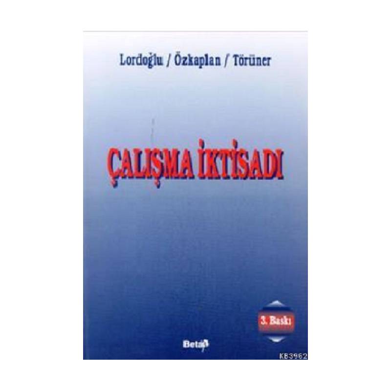 Çalışma İktisadı