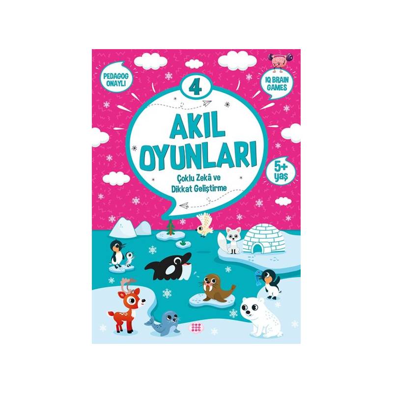 Akıl Oyunları 4 5 Yaş Çoklu Zeka Ve Dikkat Geliştirme