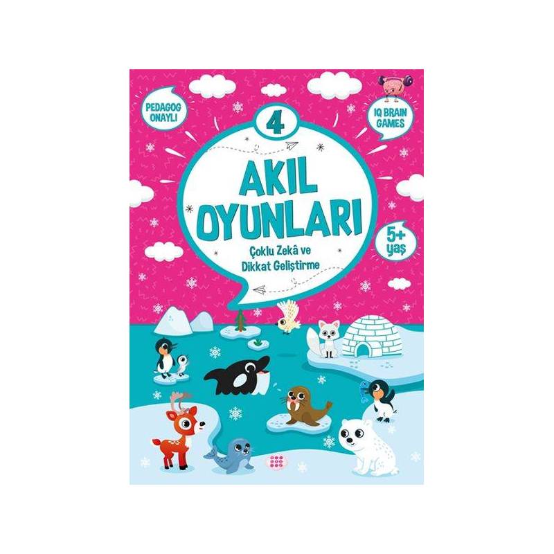 Akıl Oyunları 4 5 Yaş Çoklu Zeka Ve Dikkat Geliştirme