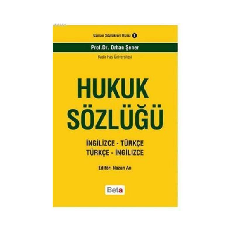 Hukuk Sözlüğü...