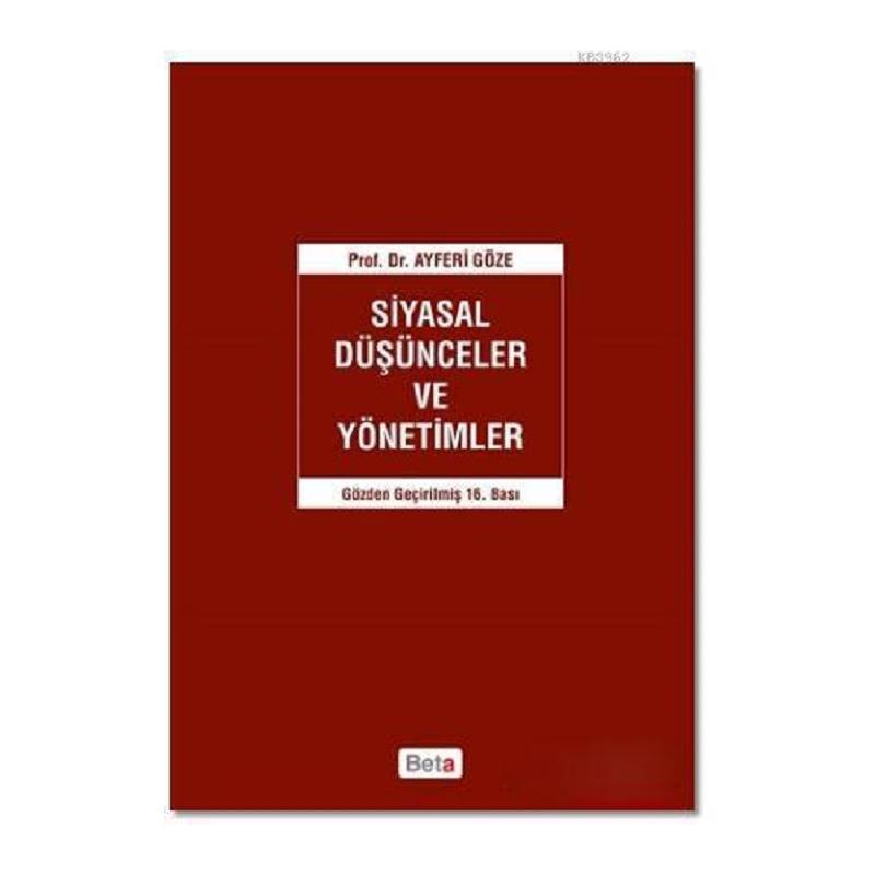 Siyasal Düşünceler ve...