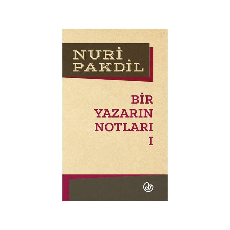 Bir Yazarın Notları 1