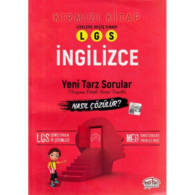 Editör Lgs İngilizce Mantık Muhakeme Soruları Nasıl Çözülür Kırmızı Kitap Yeni