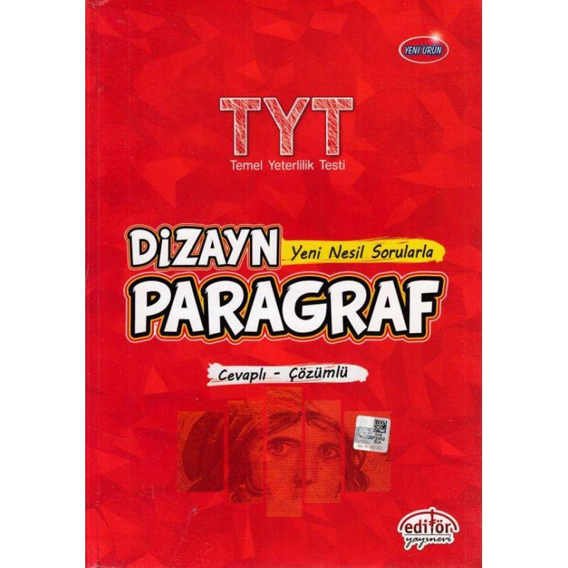 Editör Tyt Dizayn Yeni Nesil Sorularla Paragraf Soru Bankası Cevaplı Çözümlü Yeni