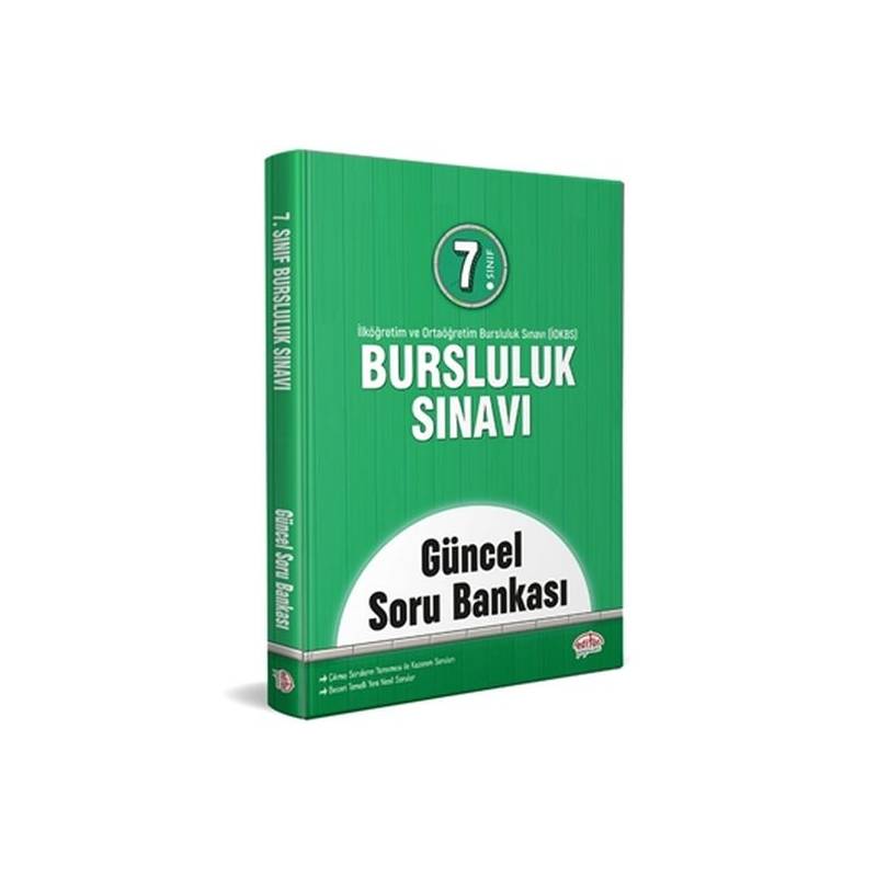 Editör 2021 7. Sınıf Bursluluk Sınavı Güncel Soru Bankası