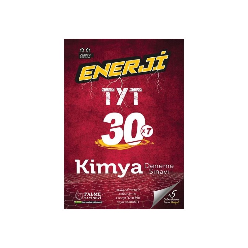 Enerji Tyt 30 Kimya Deneme Sinavi