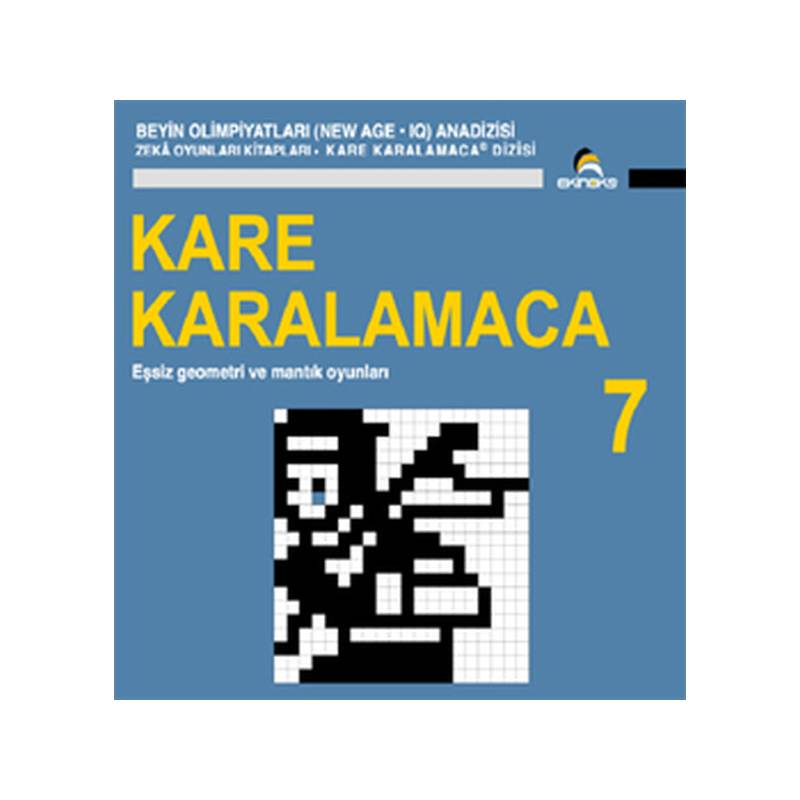 Kare Karalamaca 7 Eşsiz Geometri Ve Mantık Oyunları