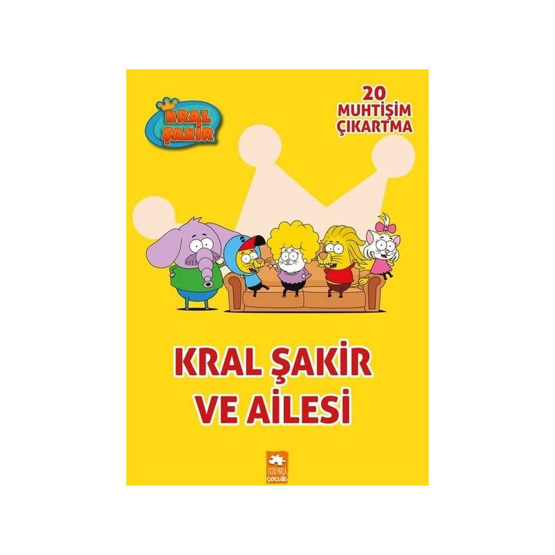 Kral Şakir Ve Ailesi Çıkartmalı Boyama Kitabı