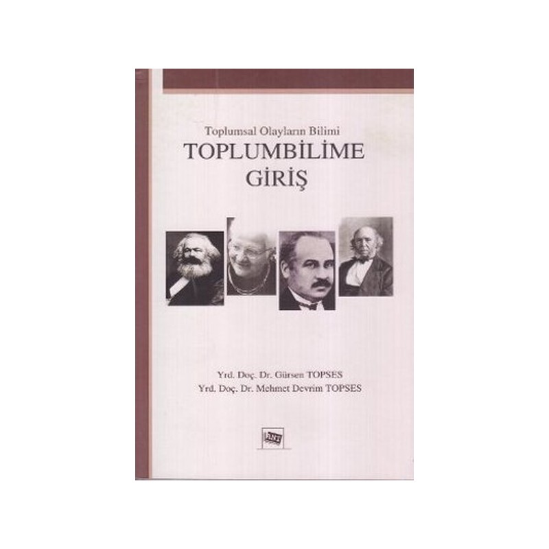 Toplumbilime Giriş