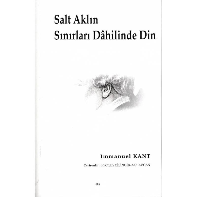 Salt Aklın Sınırları Dahilinde Din