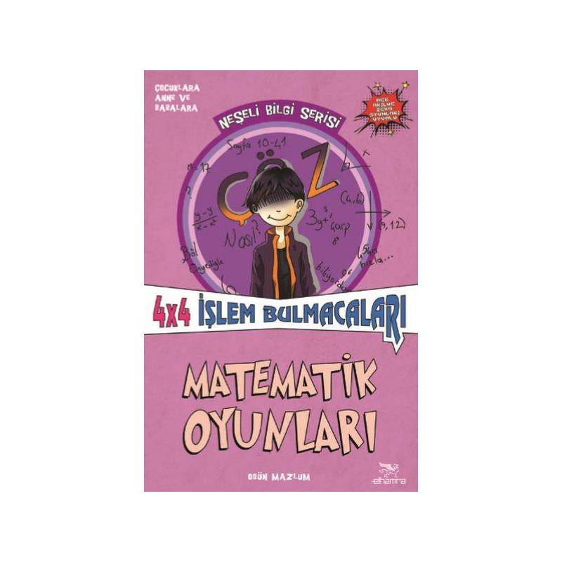 Matematik Oyunları 4X4 İşlem Bulmacaları Neşeli Bilgi Serisi 5