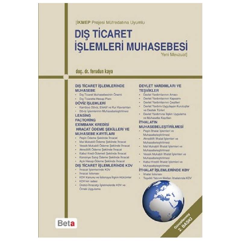 Dış Ticaret İşlemleri...