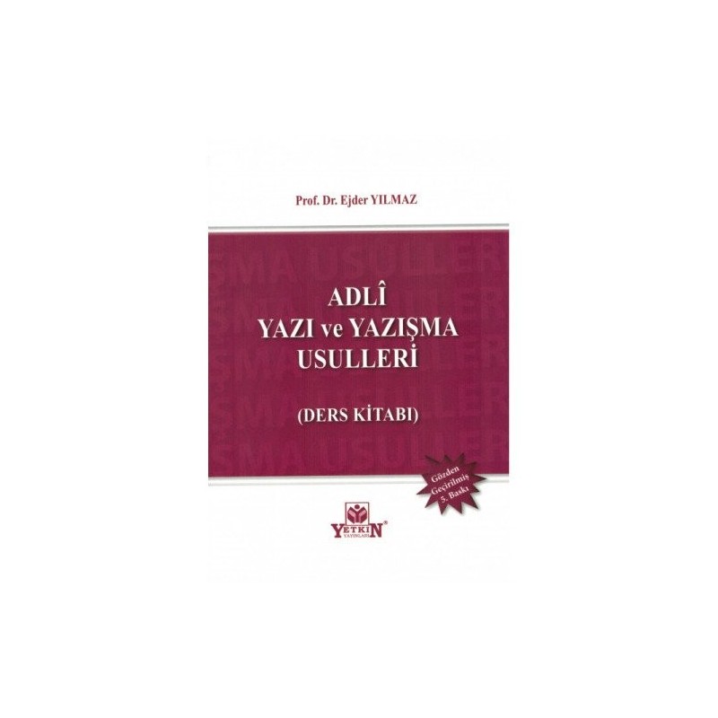 Adli Yazı Ve Yazışma Usulleri (Ders Kitabı)